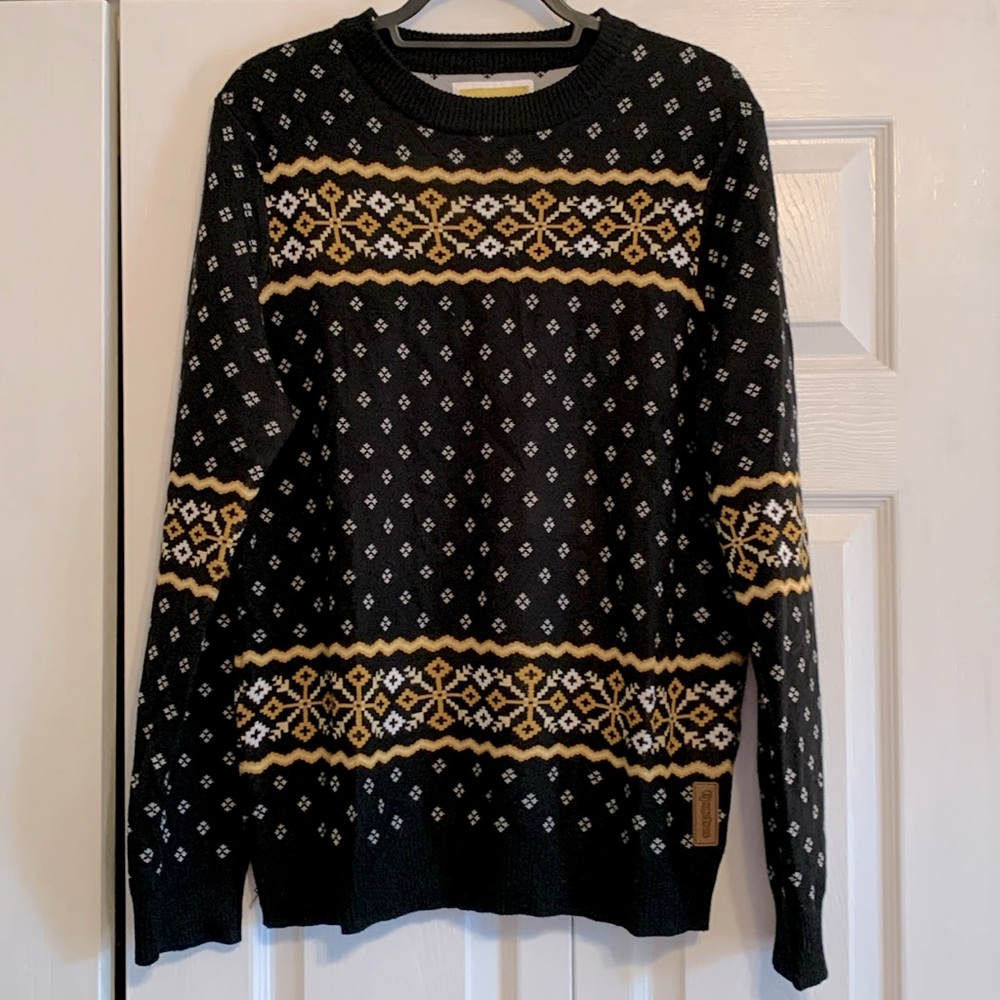 Tipsy Elves, Fairaisle snowflake Sweater, size large, EUC